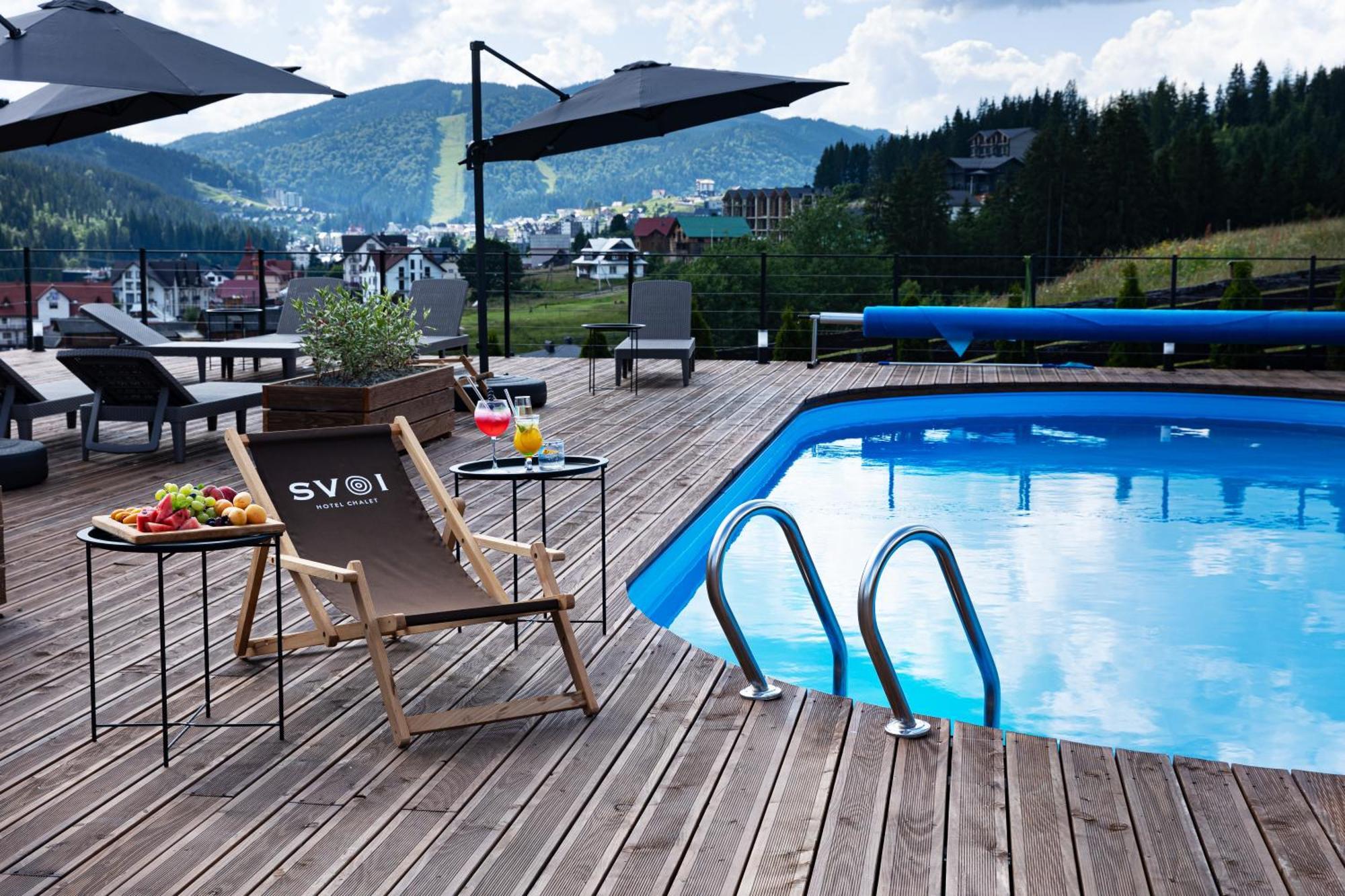 Svoi Hotel Palyanytsya Bagian luar foto