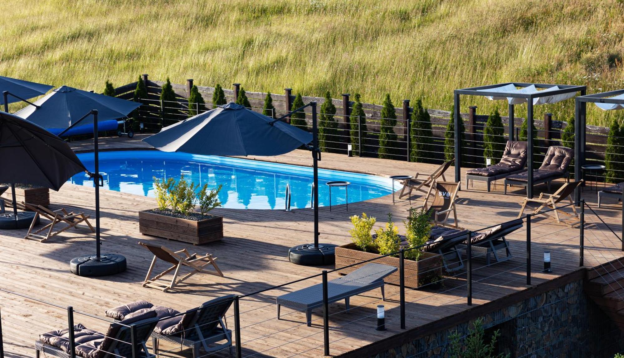 Svoi Hotel Palyanytsya Bagian luar foto